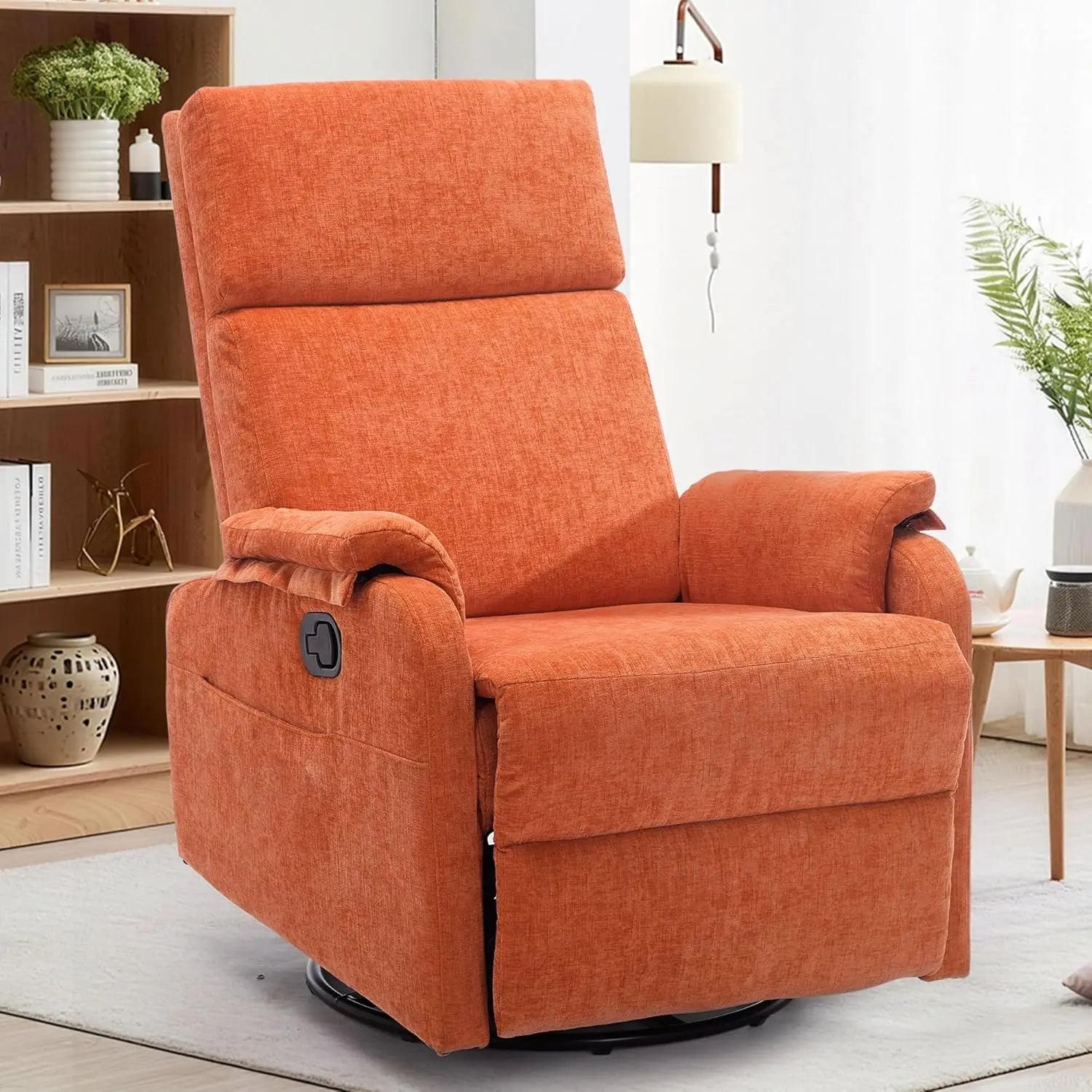Recliner Chair, Swivel Rocking Recliner Chair for Adults, Glider Rocking Chair, Small Nursery Chair Recliner, Customized