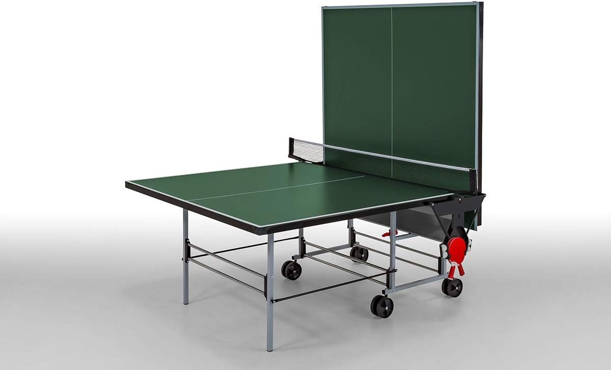 Butterfly Outdoor Playback Rollaway Table Tennis Table | Regulation Size - 9' x 5' x 2' 6" | Includes Net & Integrated Accessory Holder | Warranty: Top = 10-Years