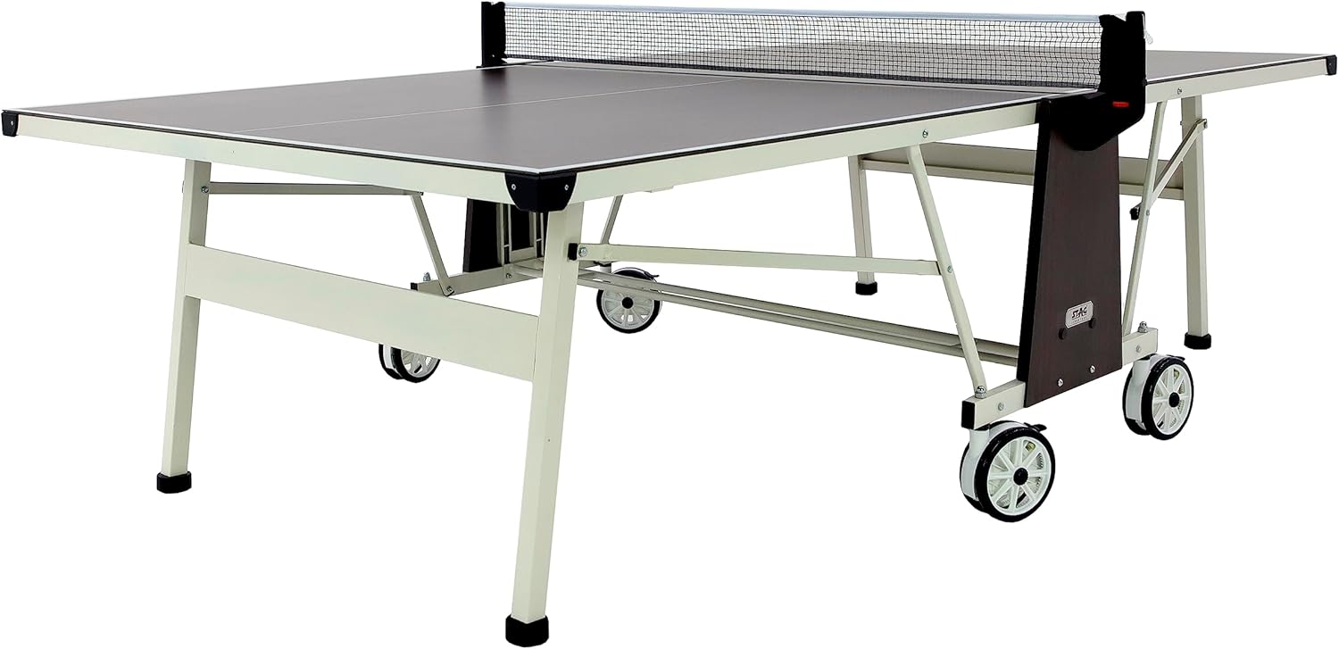STAG Kona Outdoor Table Tennis Table 4-Player Bundle