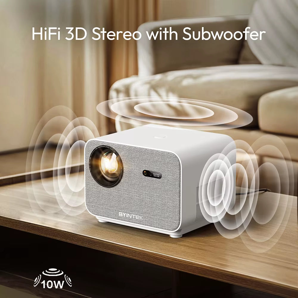 LOVE U12 Full HD 1080P Projector 4K 800 ANSI Android Wifi 6 Auto Focus Home Theater Projectors for Movie Meeting Video