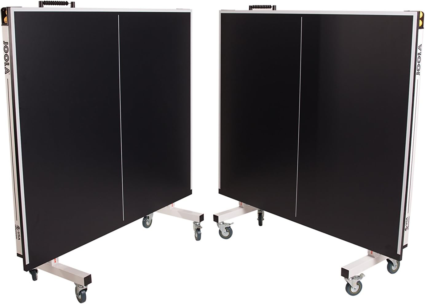 JOOLA Rally TL Professional MDF Indoor Ping Pong Table w/Quick Clamp Table Tennis Net & Post Set - 10 Minute Easy Assembly - Corner Ball Holders