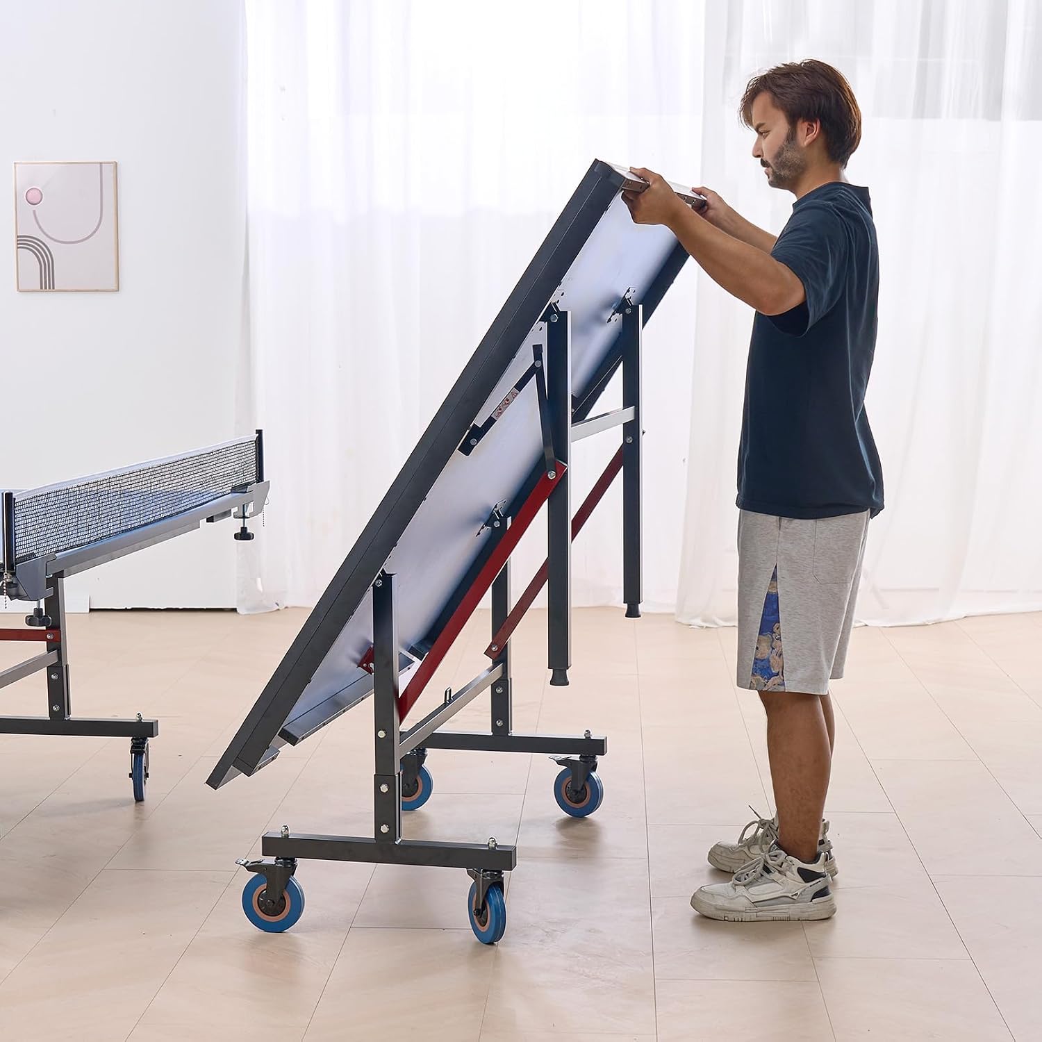 VEVOR Ping Pong Table — Professional MDF Indoor Table Tennis Table
