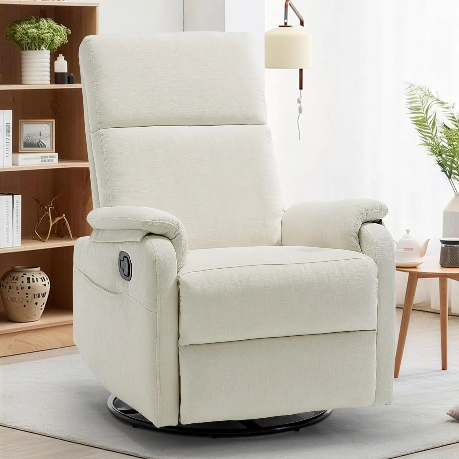 Recliner Chair, Swivel Rocking Recliner Chair for Adults, Glider Rocking Chair, Small Nursery Chair Recliner, Customized