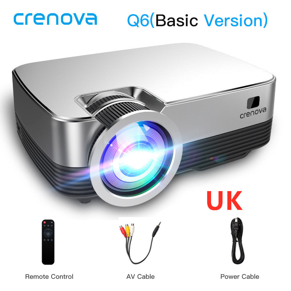 Home Theater Movie Support 4K Video Android Projector