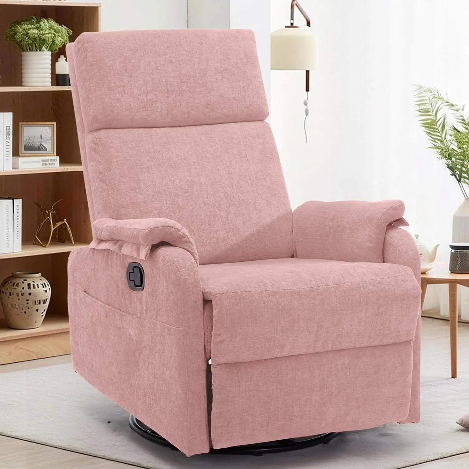 Recliner Chair, Swivel Rocking Recliner Chair for Adults, Glider Rocking Chair, Small Nursery Chair Recliner, Customized